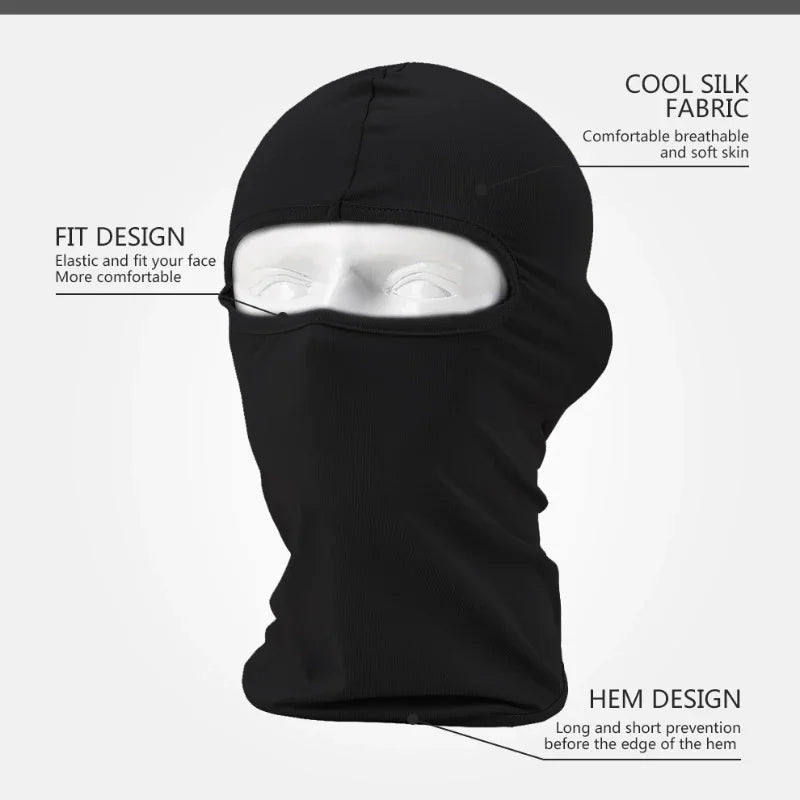 Balaclava Motorcycle Face Mask Moto Helmet Bandana Hood