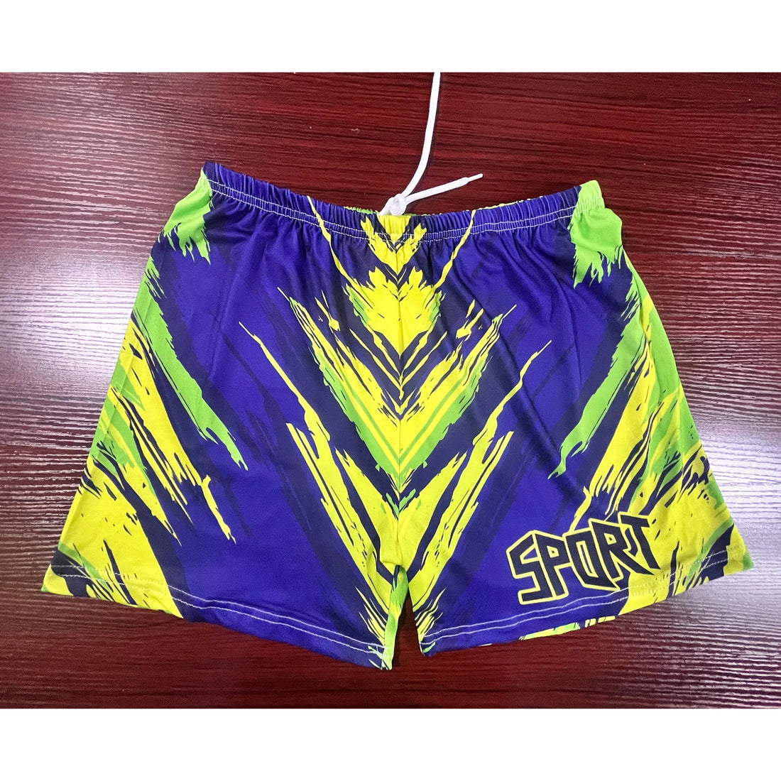 Men's 3D Print Swim Shorts, Sizes L-5XL