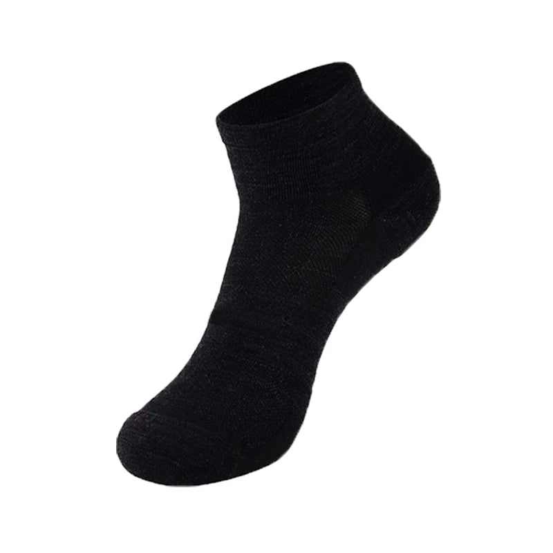 Unisex 65% Merino Ankle Socks, 1, 3 or 4 Pairs