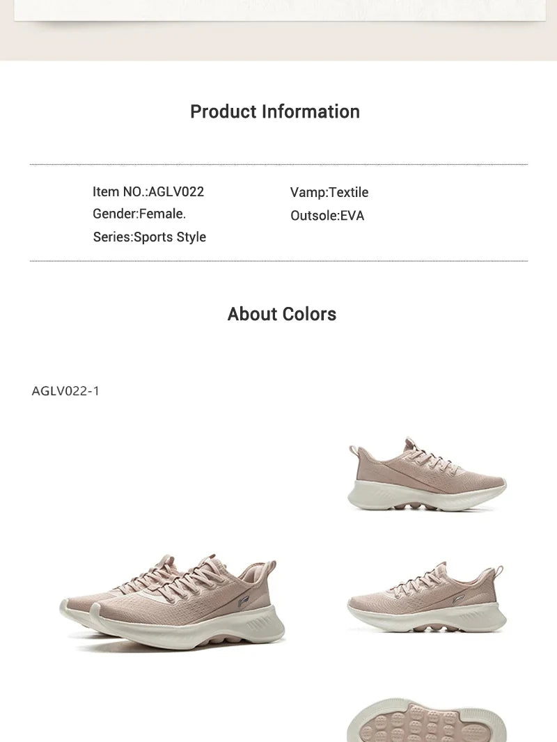 Li-Ning Women SOFT ESSENTIAL V2 Slip-on Casual Walking