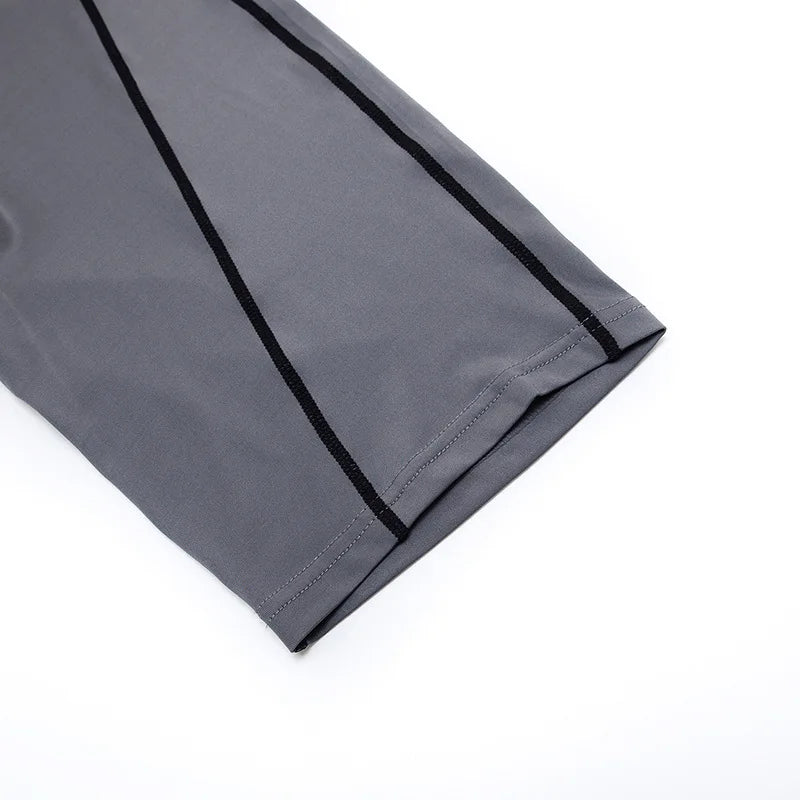 Men Bodybuilding Shorts Fitness Workout Inseam Gym Knickers