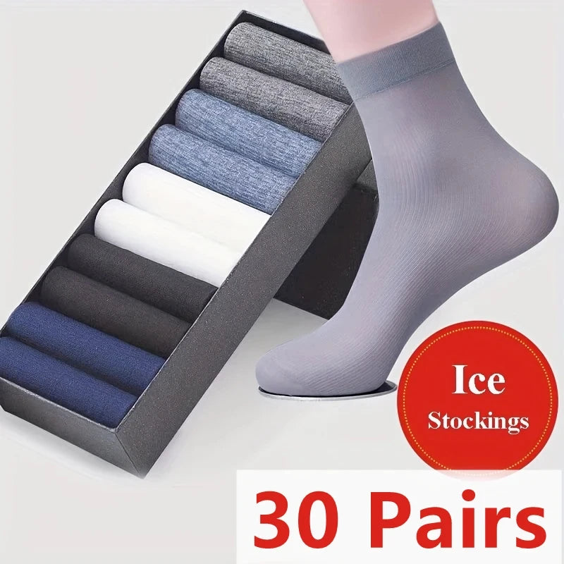 Men's Breathable Cotton Ankle Socks