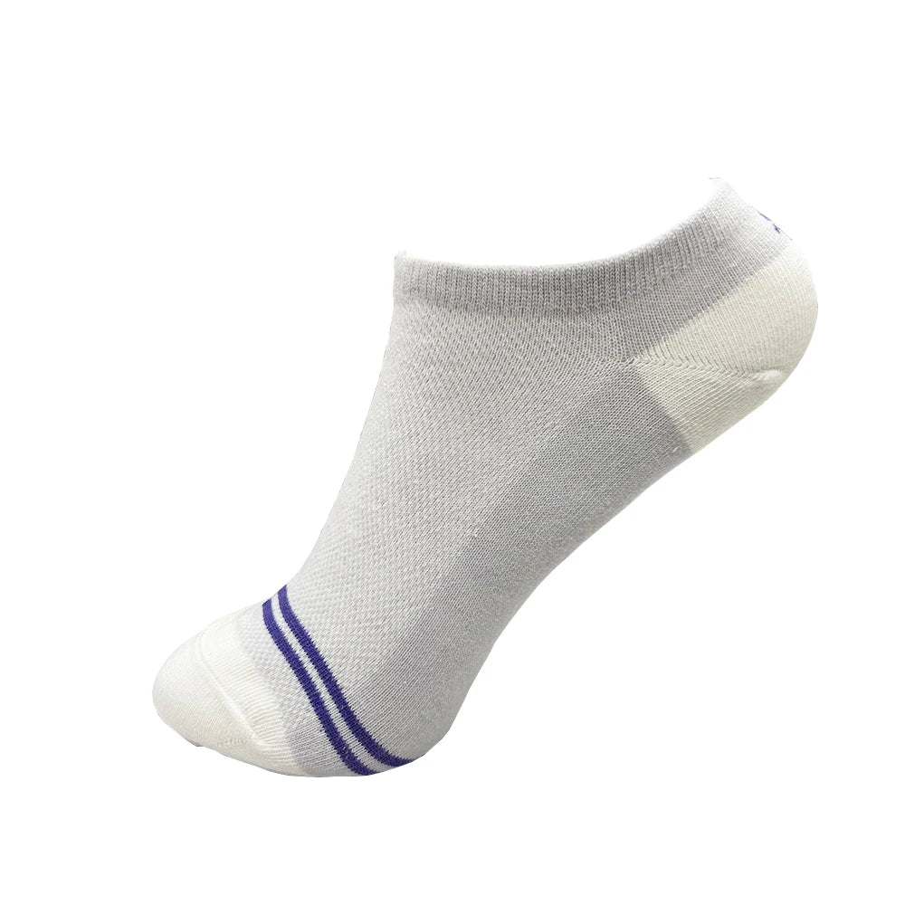 Women's Cotton No-Show Socks, 4 Pairs
