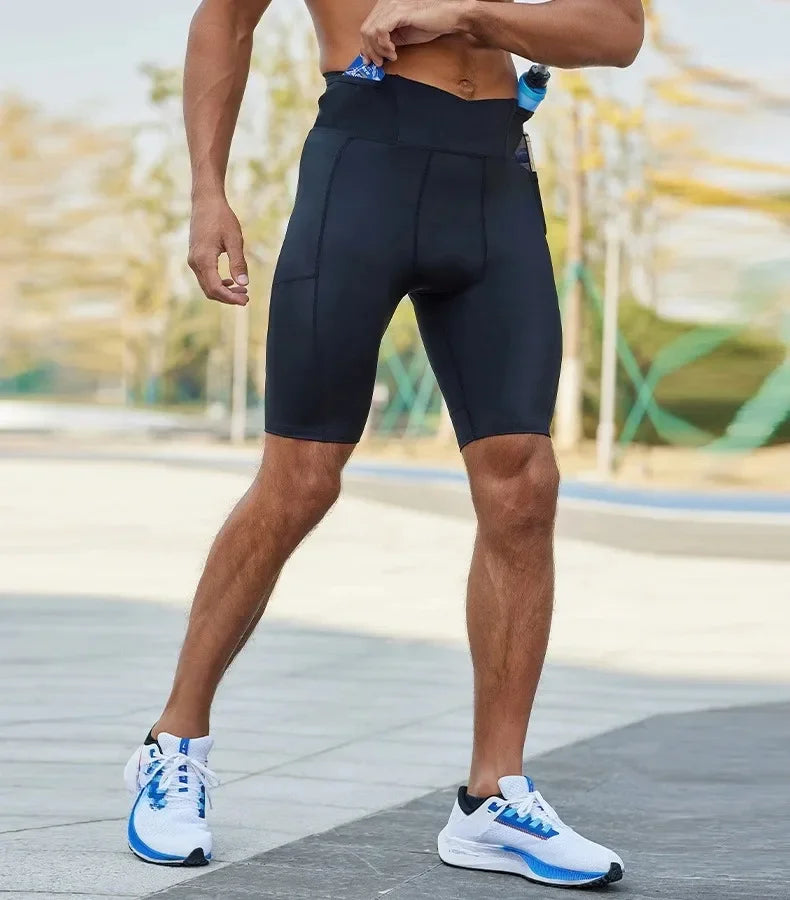 Compression Shorts Men Running Tights Women Workout Short