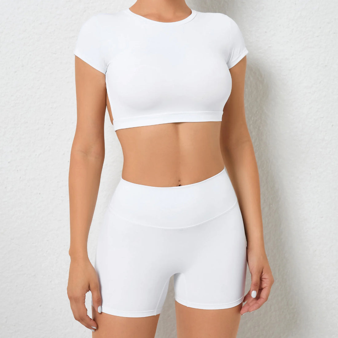 Women's Matching 2-Piece Yoga and Gym Set