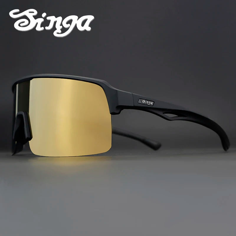 Polarized Cycling Goggles Women Men Bicycle Eyewear Singa