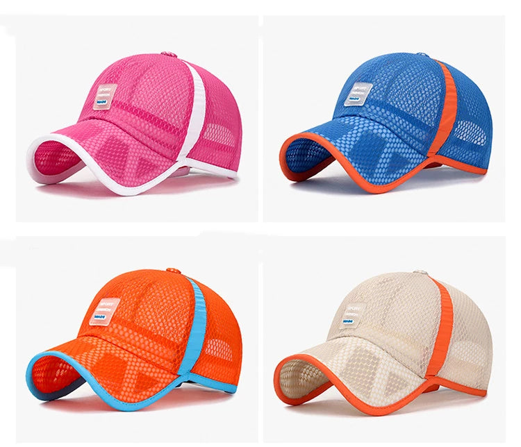 Kids' Breathable Curved-Brim Baseball Cap, image 8 of 17