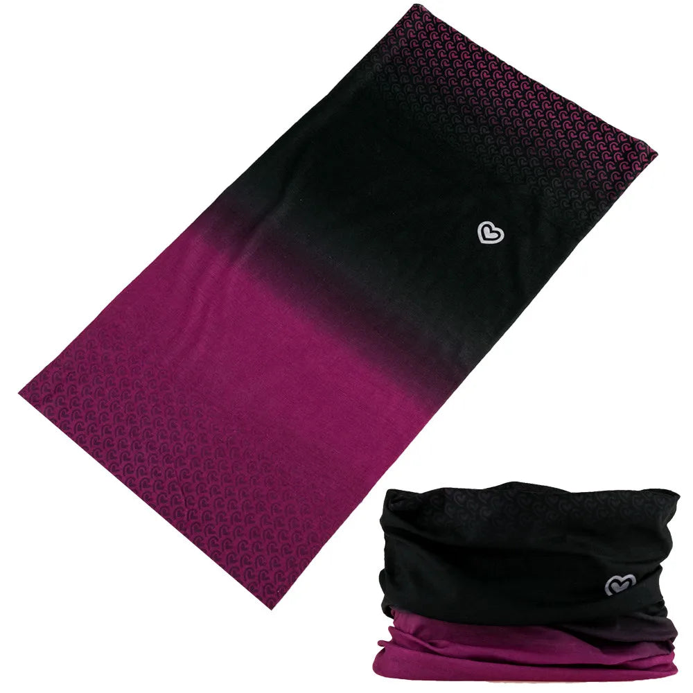 Unisex Gradient Print Bandana Neck Gaiter, image 26 of 44