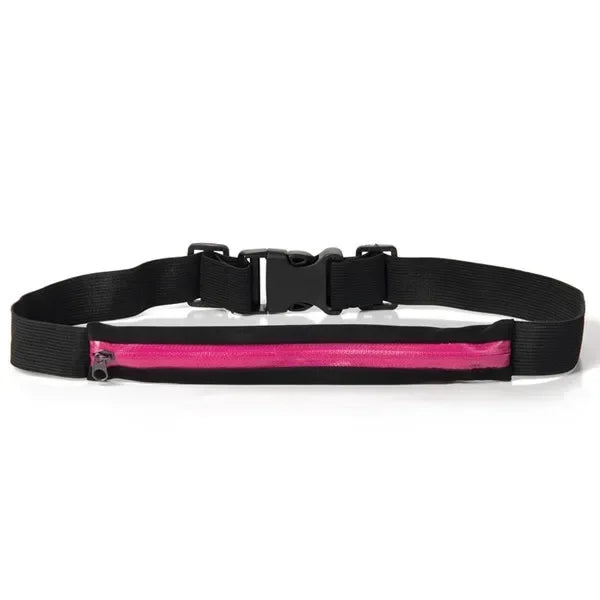 Adjustable Running Waist Pack Double Pocket Waterproof Phone