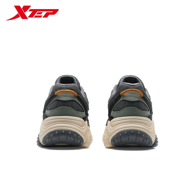 Xtep Volcano Casual Shoes Men 2025 Spring Comfortable