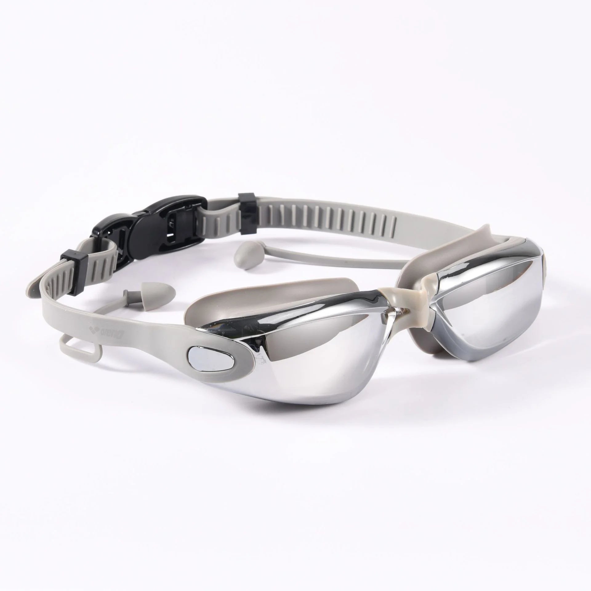 ARENA Professional Adult Anti-fog Swimming Goggles Earplugs Men