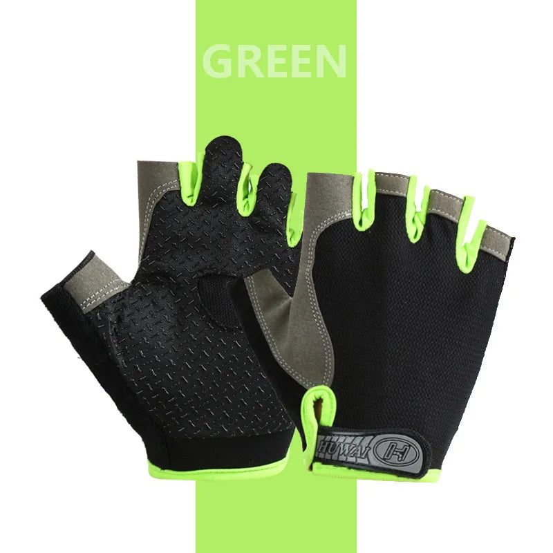 Unisex Half-Finger Anti-Slip Gym Gloves, image 24 of 28