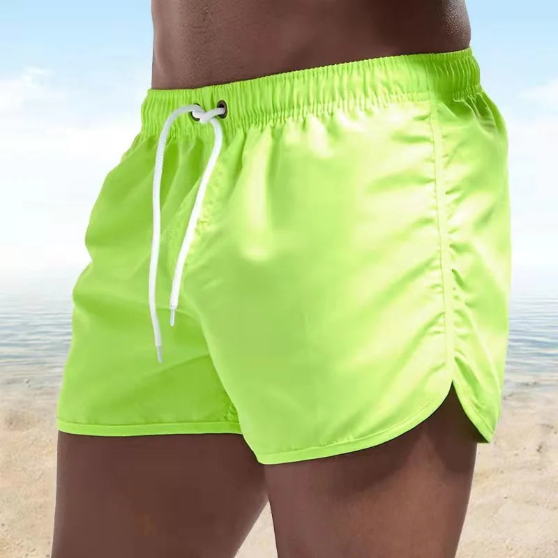 Shorts Mens 2024 Summer Men's Swimwear Shorts Brand
