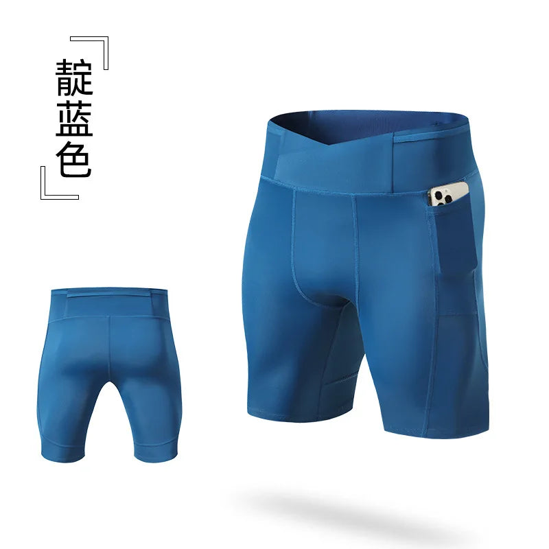 Compression Shorts Men Running Tights Women Workout Short