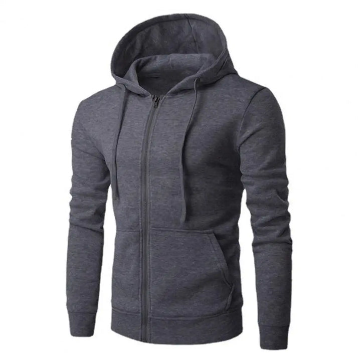 Men's Full-Zip Hooded Sweatshirt Jacket