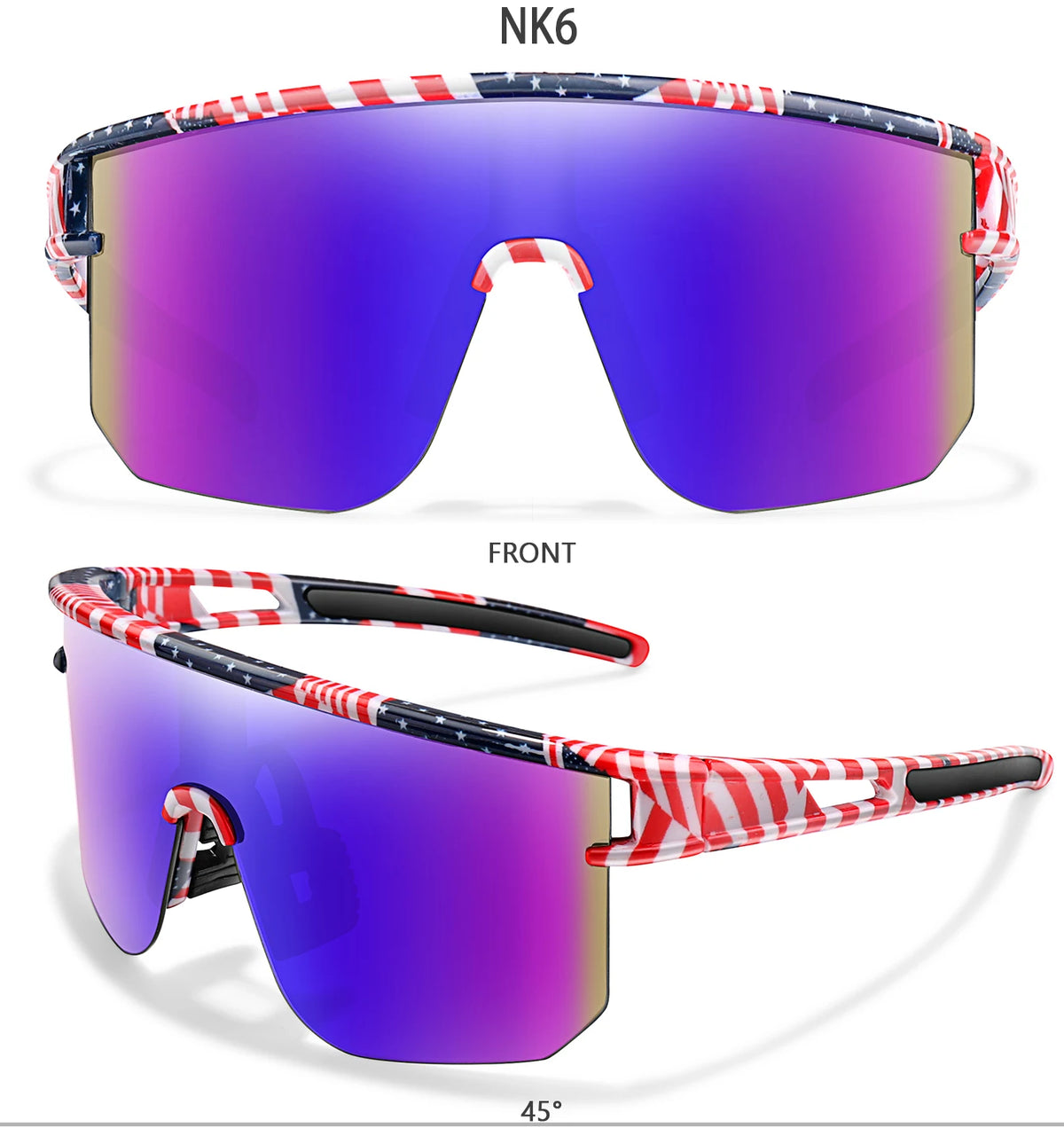 Kids' Flexible Cycling Sunglasses, Ages 3-8, image 16 of 31