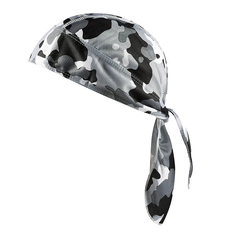 Cycling Skull Cap Head Scarf Beanie Lightweight Adjustable