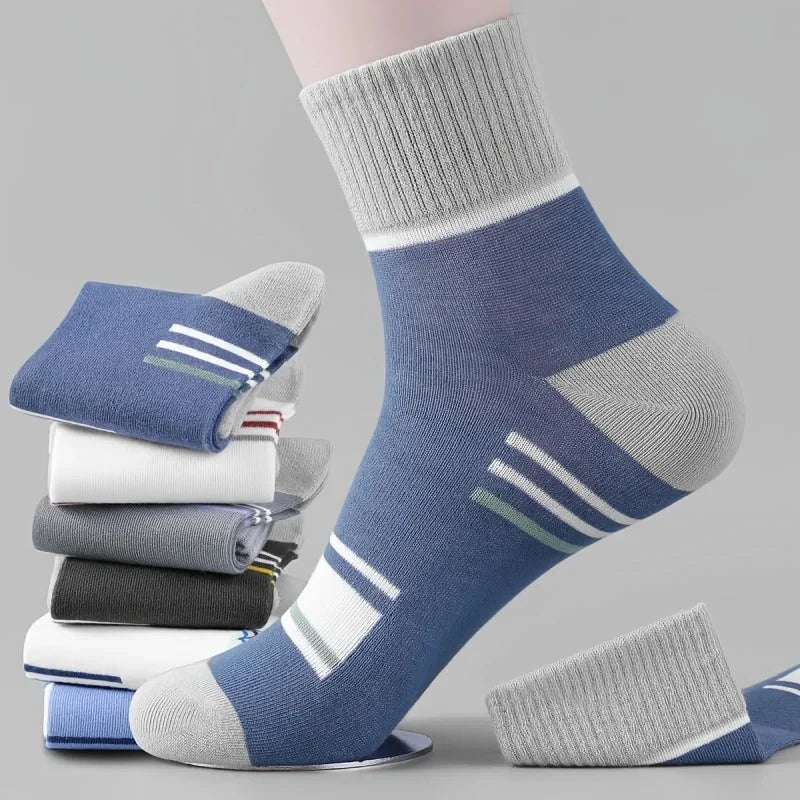 1pairs Men's Fashion Cotton Breathable Comfortable Ankle Socks,