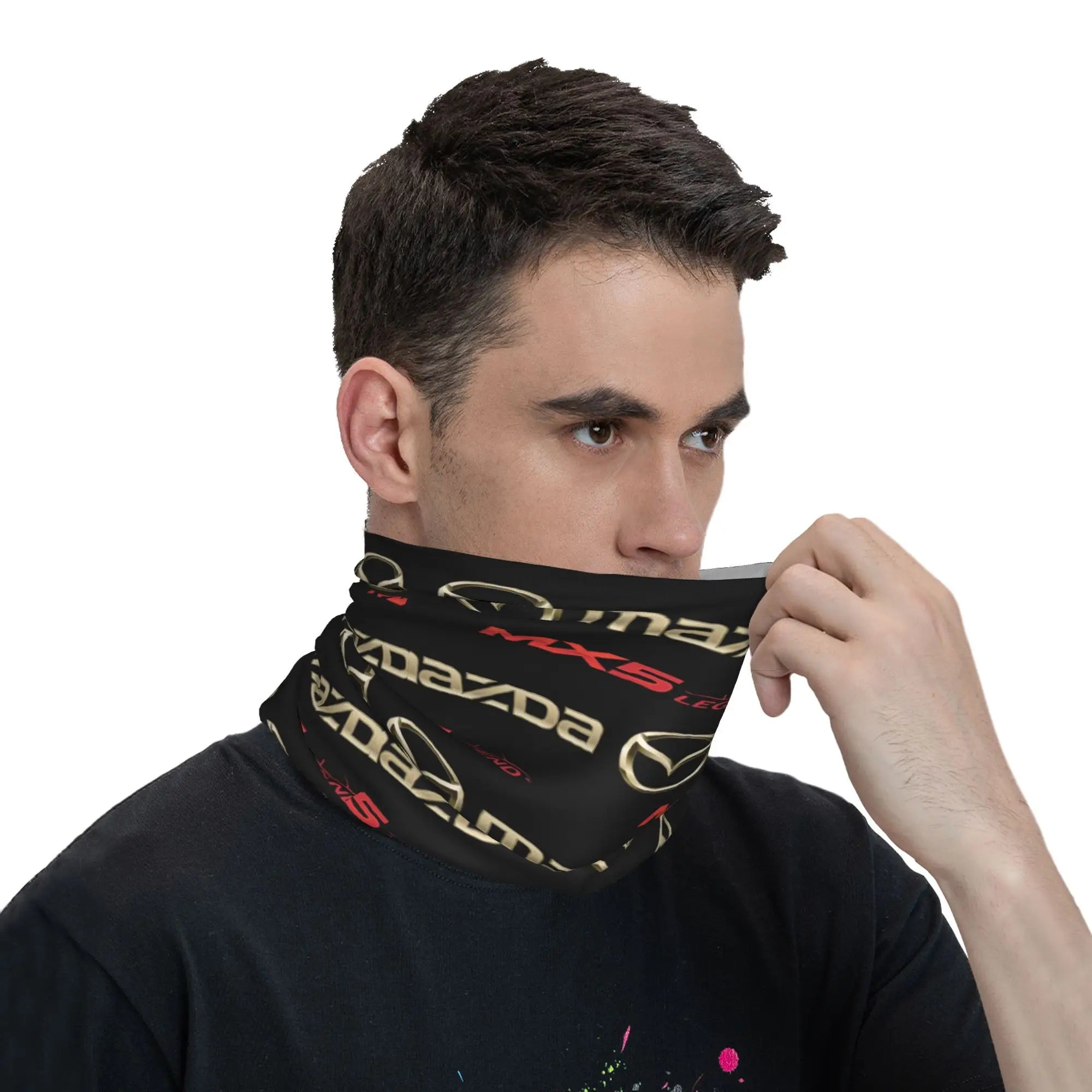 Custom M-Mazdas MX-5 Bandana Neck Gaiter Hiking Cycling