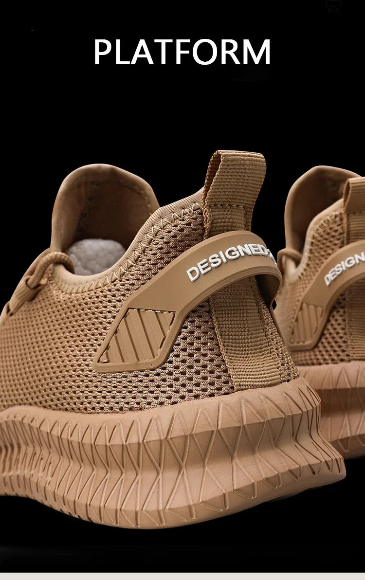 Men's Lightweight Mesh Running Trainers