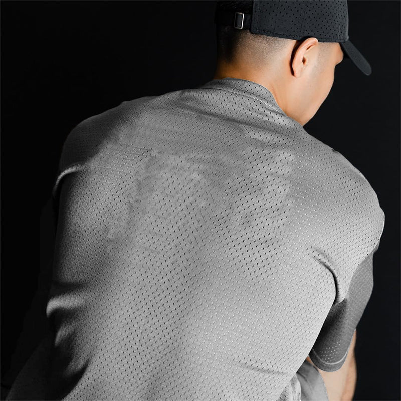 Men's Oversized Drop-Shoulder Gym T-Shirt, image 12 of 24