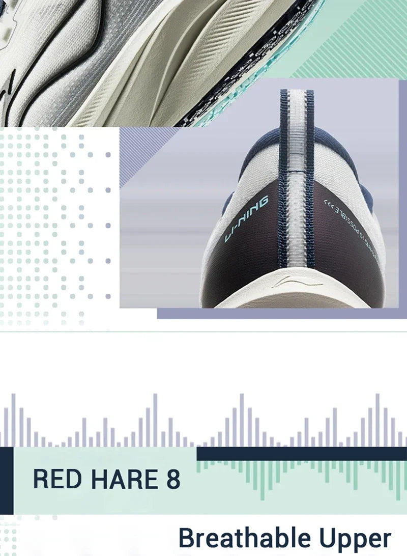 Li-Ning Men RED HARE 8 Racing Running Shoes