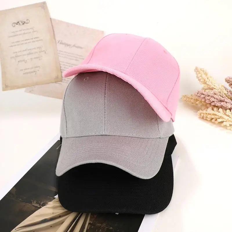 Fashion Candy Color Kids Baseball Cap Sun Protection
