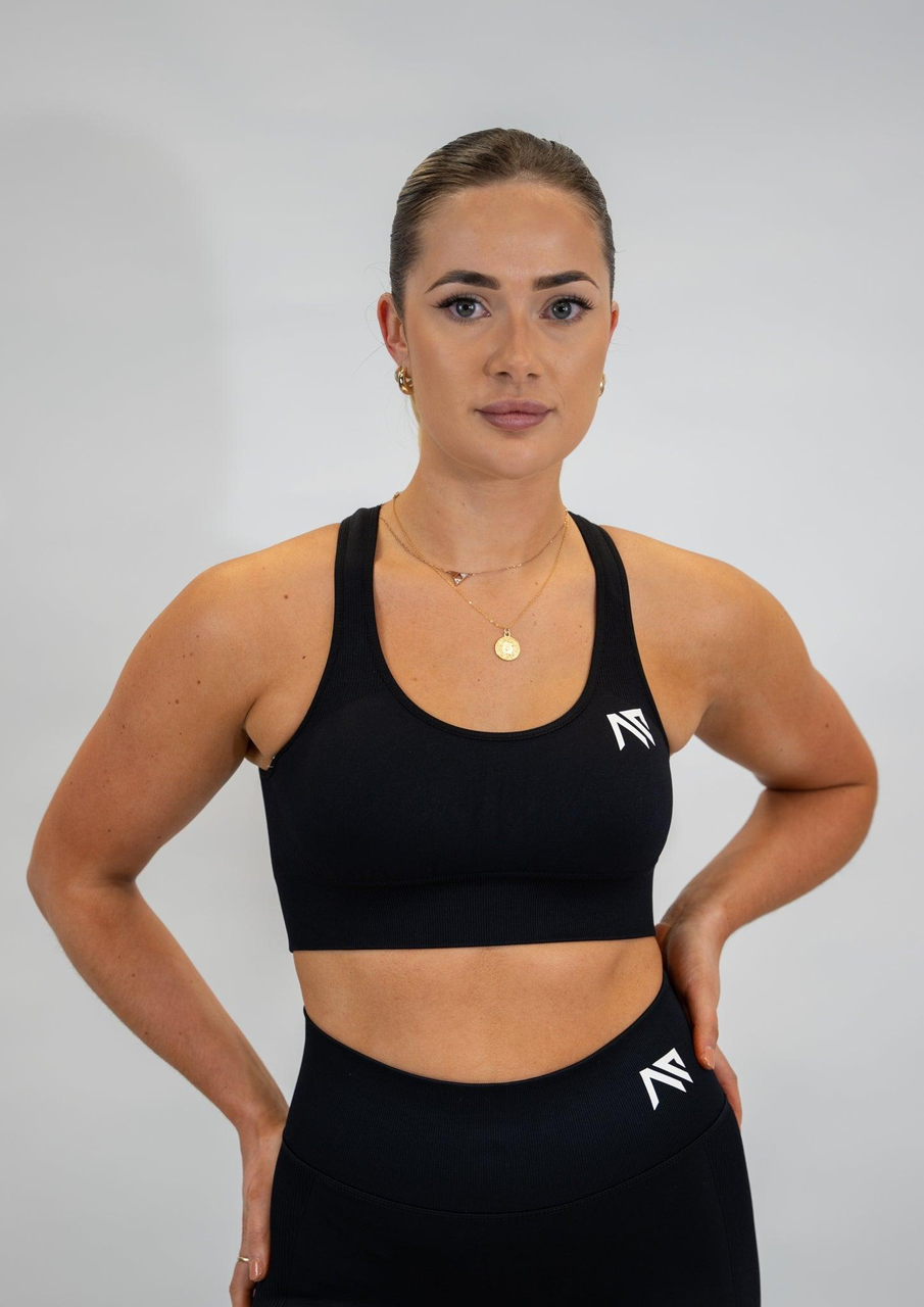 Animus Vitality Backless Sport Bra - Black